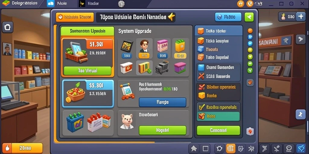 Tampilan awal permainan yang menawan dan penuh warna.