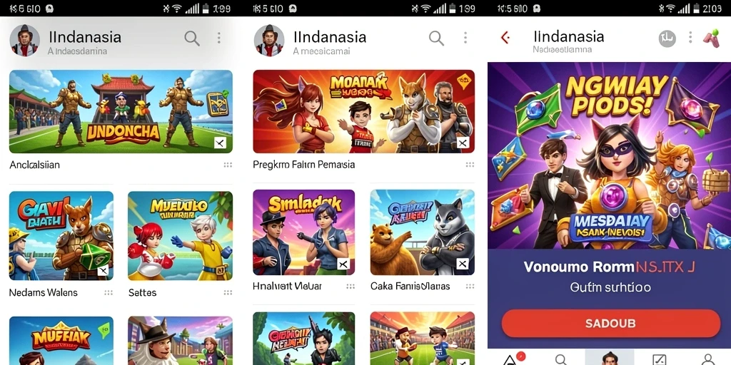 Tampilan antarmuka yang menarik dan ramah pengguna.