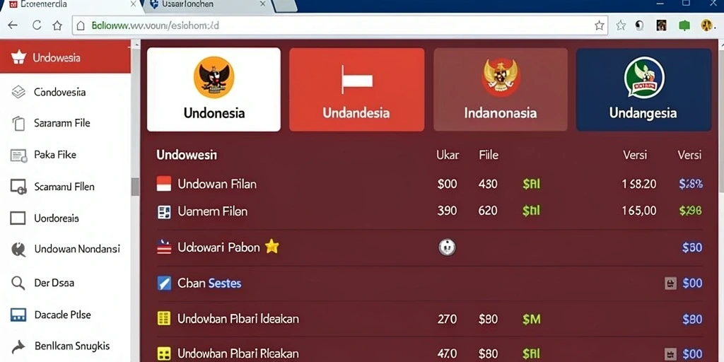 Tampilan antarmuka yang menarik dan user-friendly.