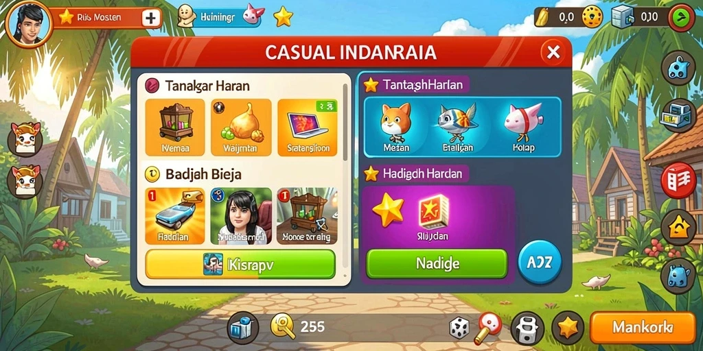 Tampilan antarmuka yang menarik dan mudah digunakan.