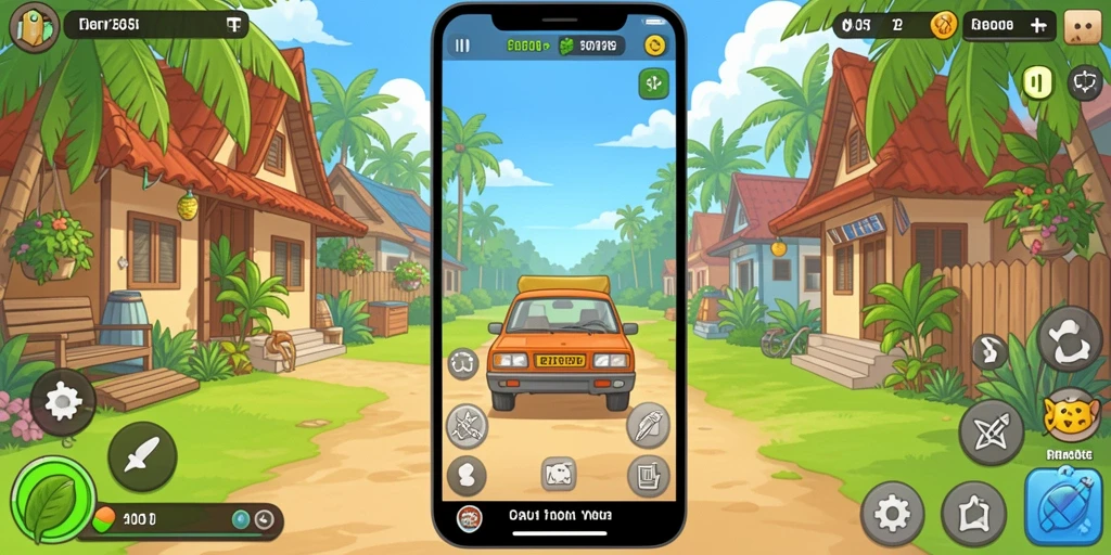 Tampilan karakter utama dengan detail luar biasa.