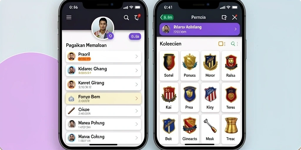 Tampilan antarmuka yang user-friendly dan menarik.