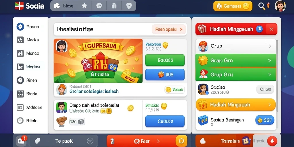 Screenshot menunjukkan tampilan antarmuka yang bersih dan menarik.