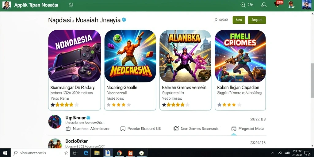 Tampilan karakter yang stylish dan penuh warna.