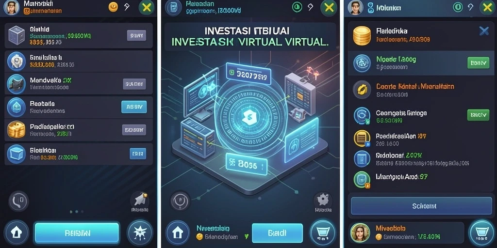 Tampilan antarmuka yang modern dan user-friendly.