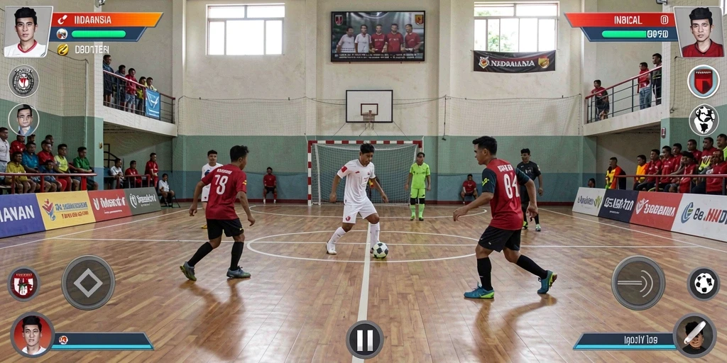 Layar utama aplikasi dengan tampilan menarik.